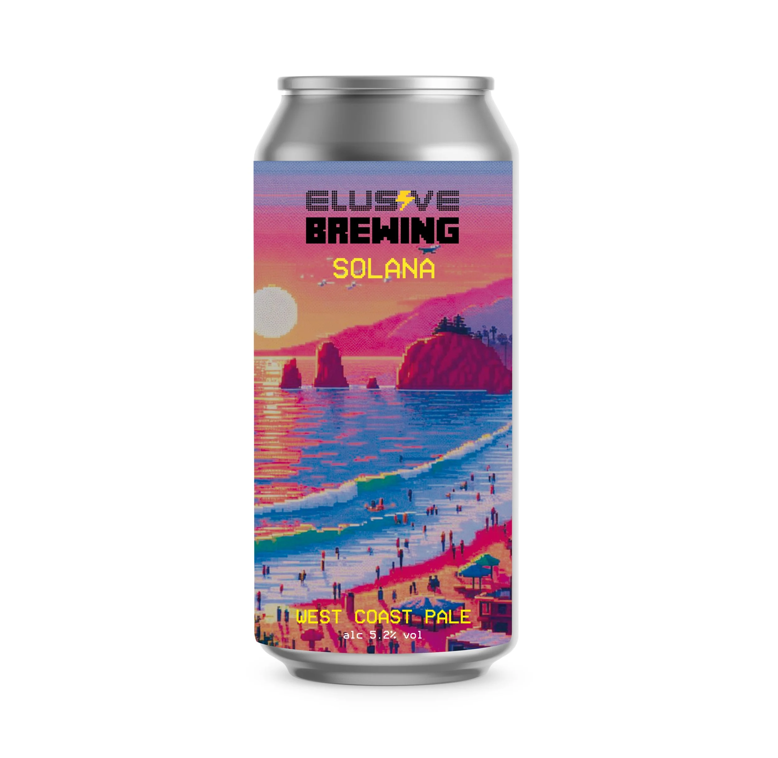 Elusive Brewing - Solana 5.2% West Coast IPA 440ml Can 
