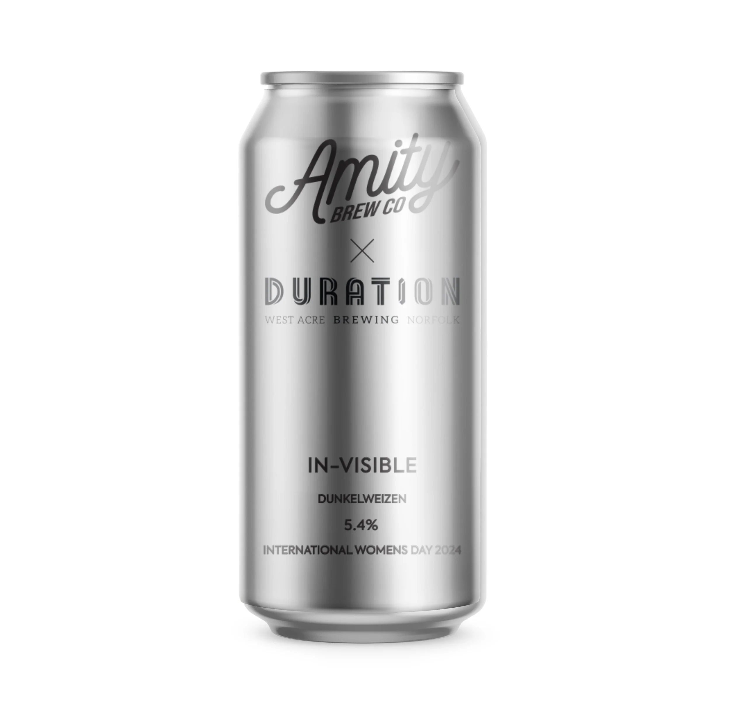 Elusive Brewing - Amity x Duration In-Visible 5.4% Dunkelweisen (IWD Special) 440ml 