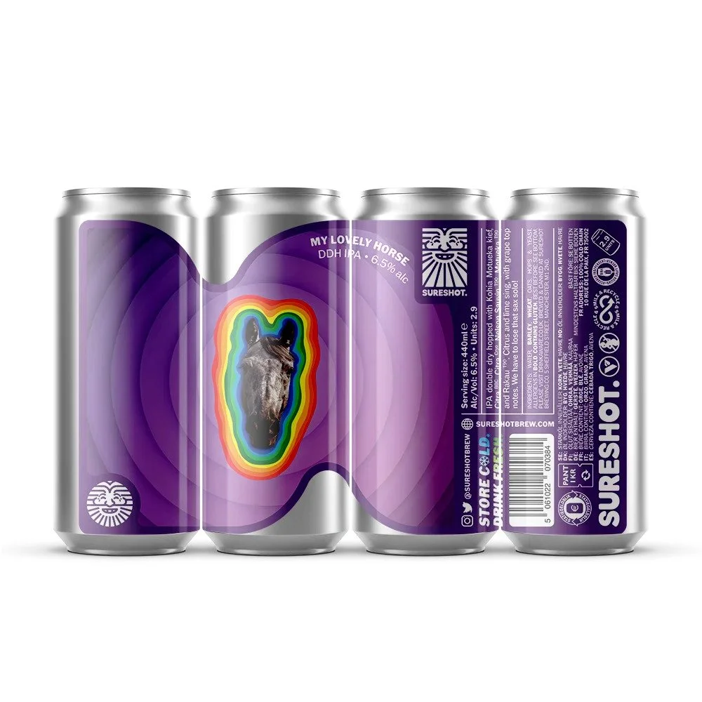 Elusive Brewing - Sureshot - My Lovely Horse - 6.5% DDH IPA 440ml Elusive Brewing - Sureshot - My Lovely Horse - 6.5% DDH IPA 440ml