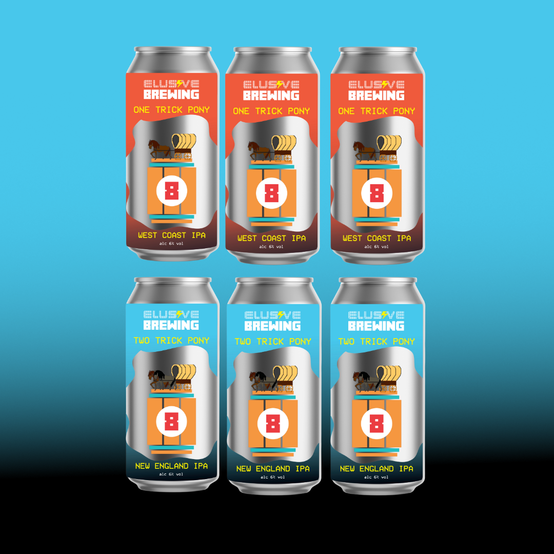 Six Pony Cans Blue Background.png