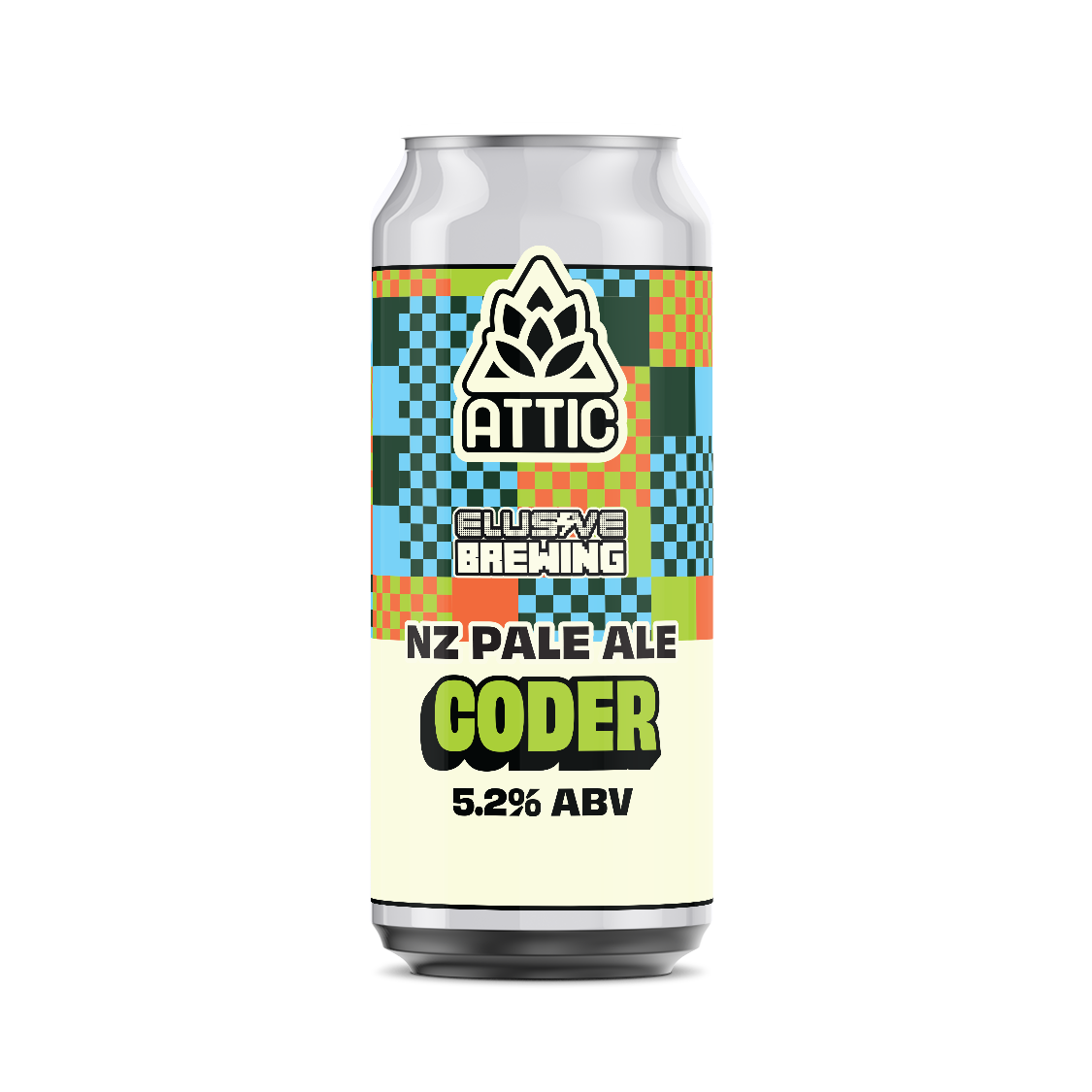 Coder (Attic x Elusive) 5.2% NZ Pale 440ml