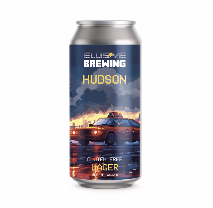 Hudson 4.3% Gluten Free Lager 440ml