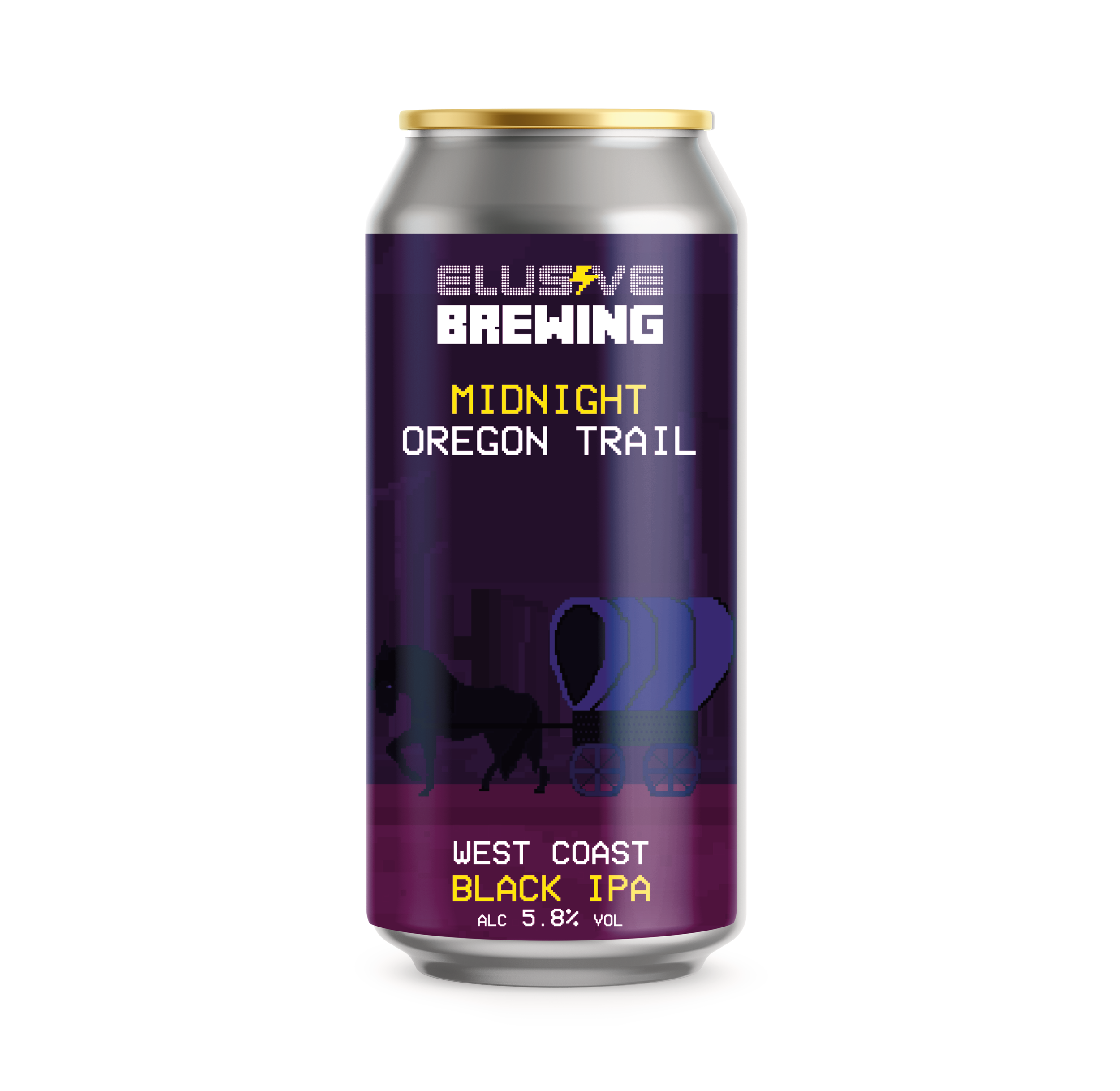 Midnight Oregon Trail 5.8% Black IPA 440ml