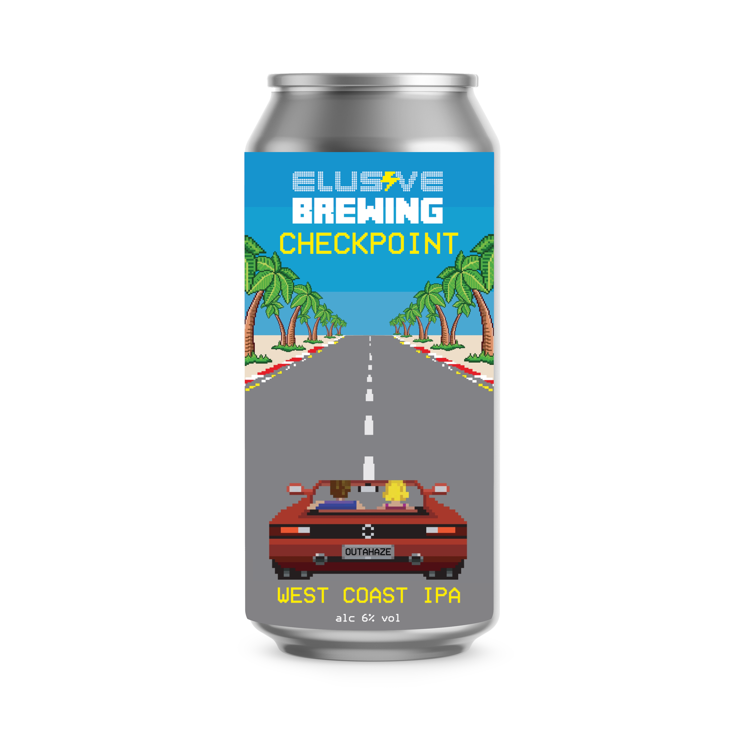 Elusive Brewing - Checkpoint 6% West Coast IPA 440ML 