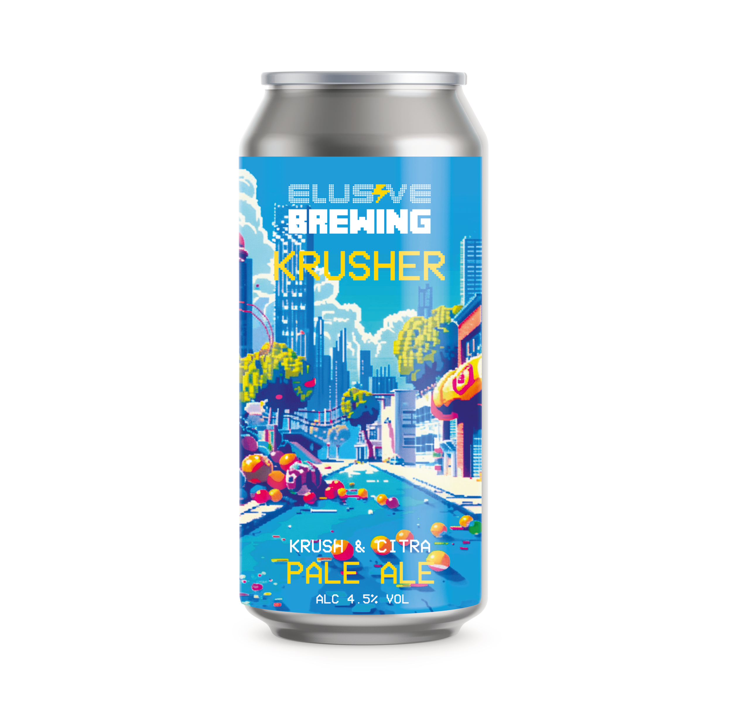 Elusive Brewing - Krusher 4.5% Pale Ale 440ml 