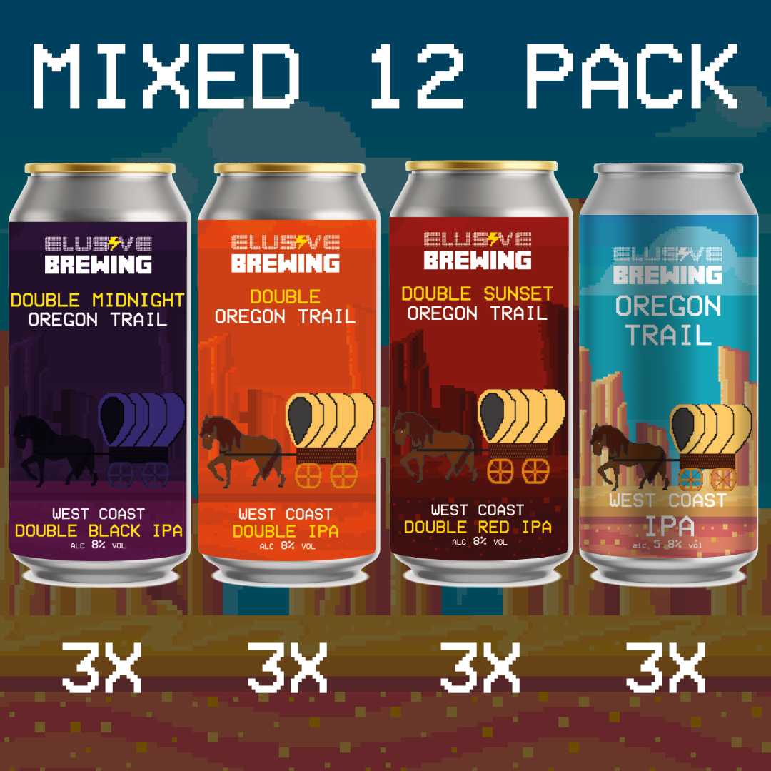 Double Oregon Trilogy + OT Mixed 12 pack (12x440ml cans) Save £4.95