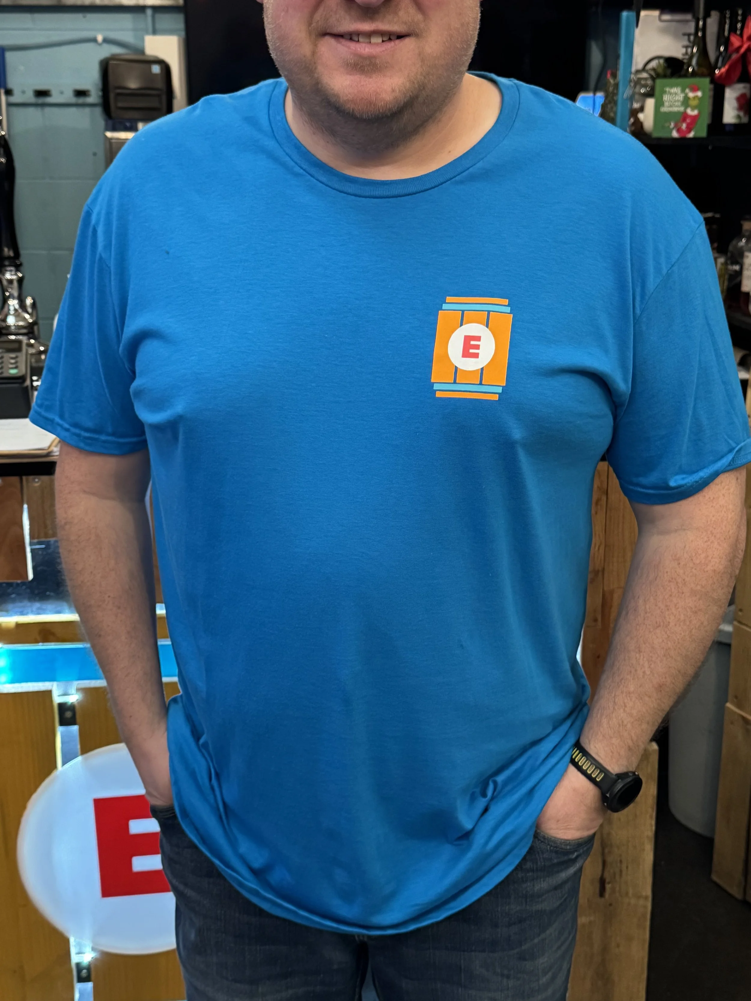 Sapphire Blue Gildan - SoftStyle Ringspun T-Shirt