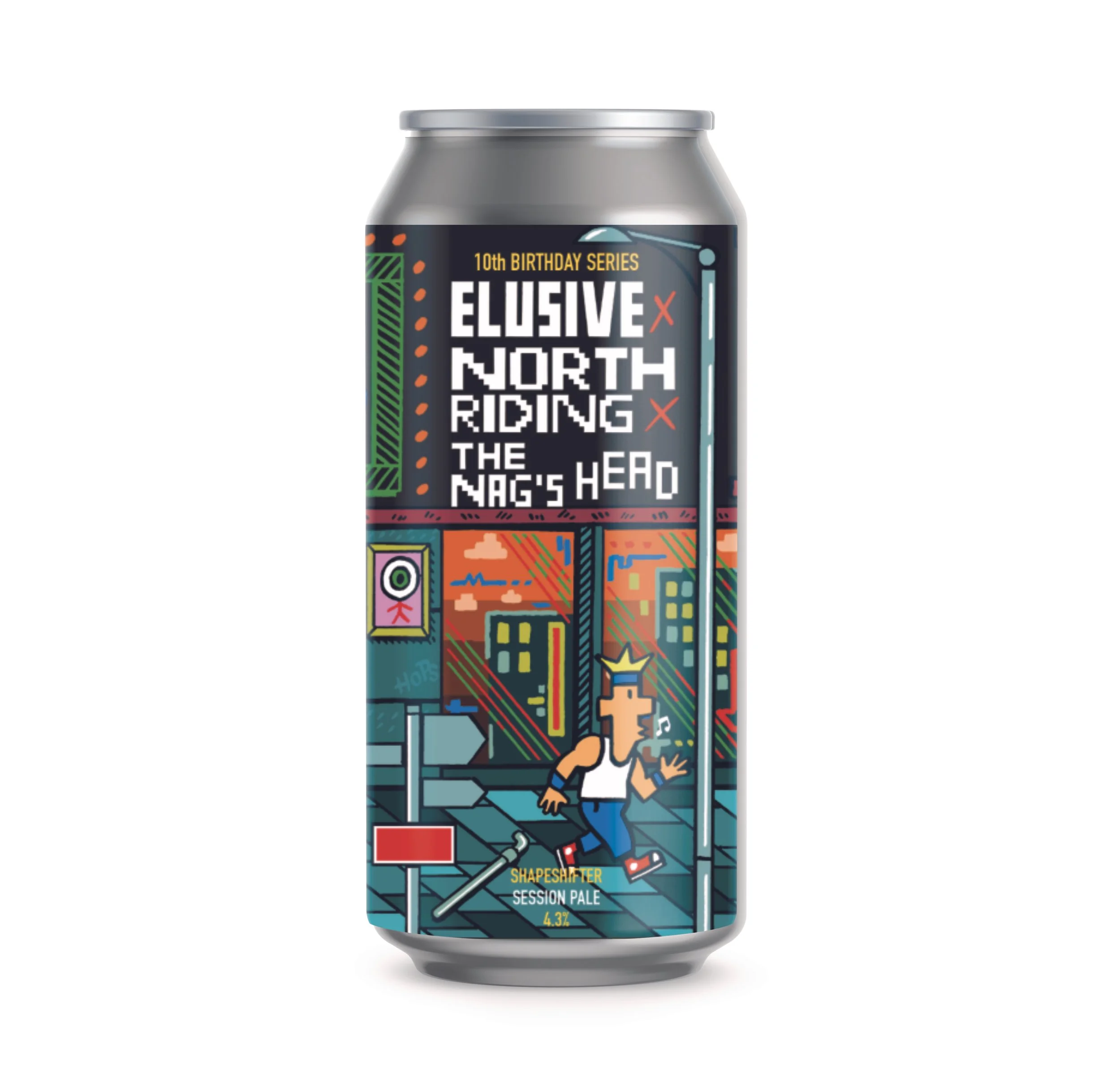 Shapeshifter (Elusive x North Riding x The Nag's Head) 4.3% Session Pale 440ml