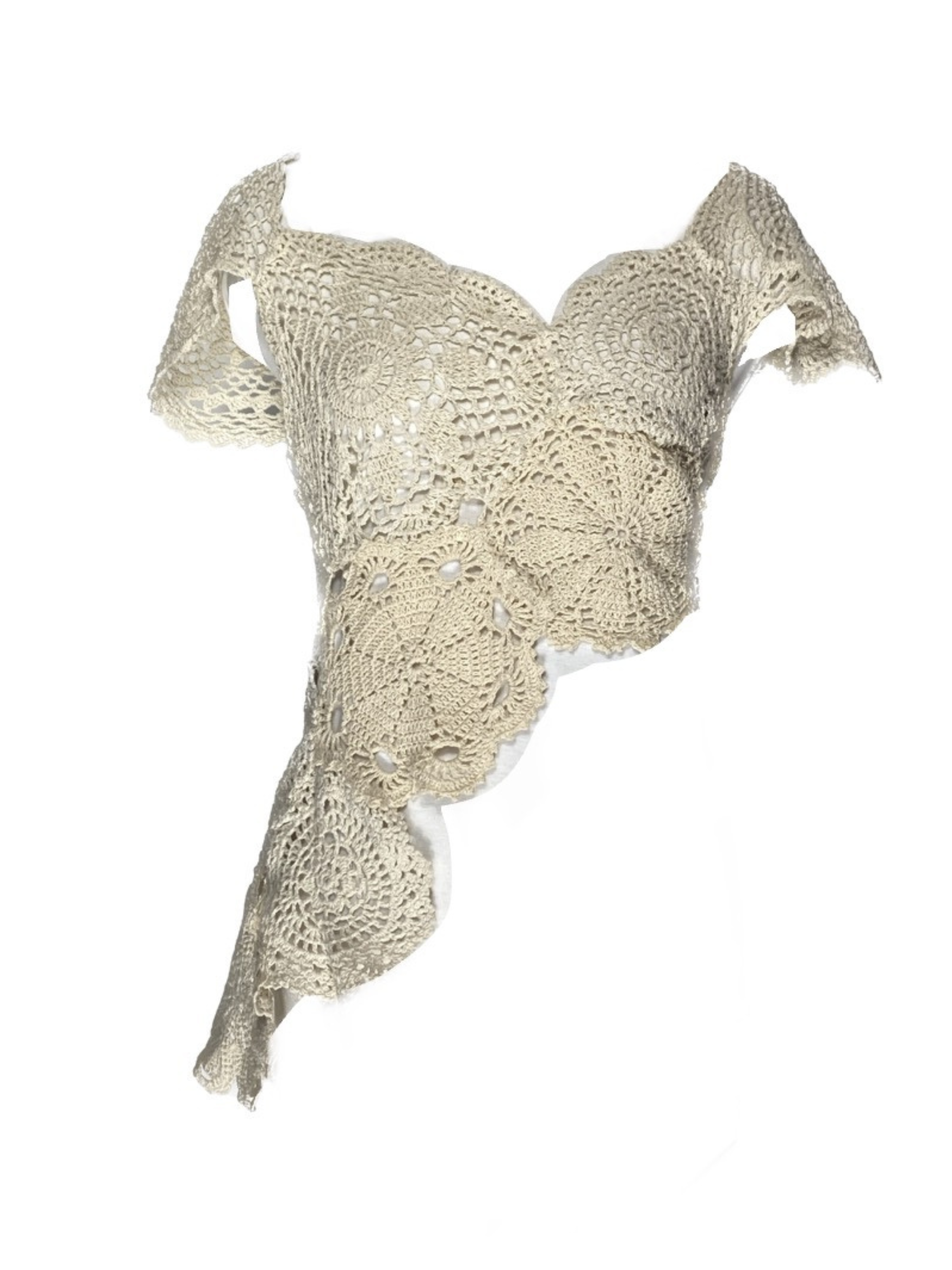 Doily Asymmetrical Top