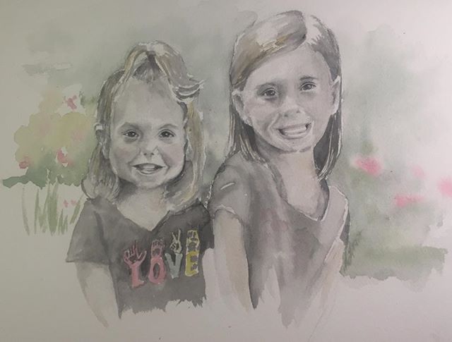 On the second day of Christmas my true love gave to me... two grand children and a portrait of my dear dog.
#twelvedaysofchristmas #mainehoneportraitartist #merrychristmas