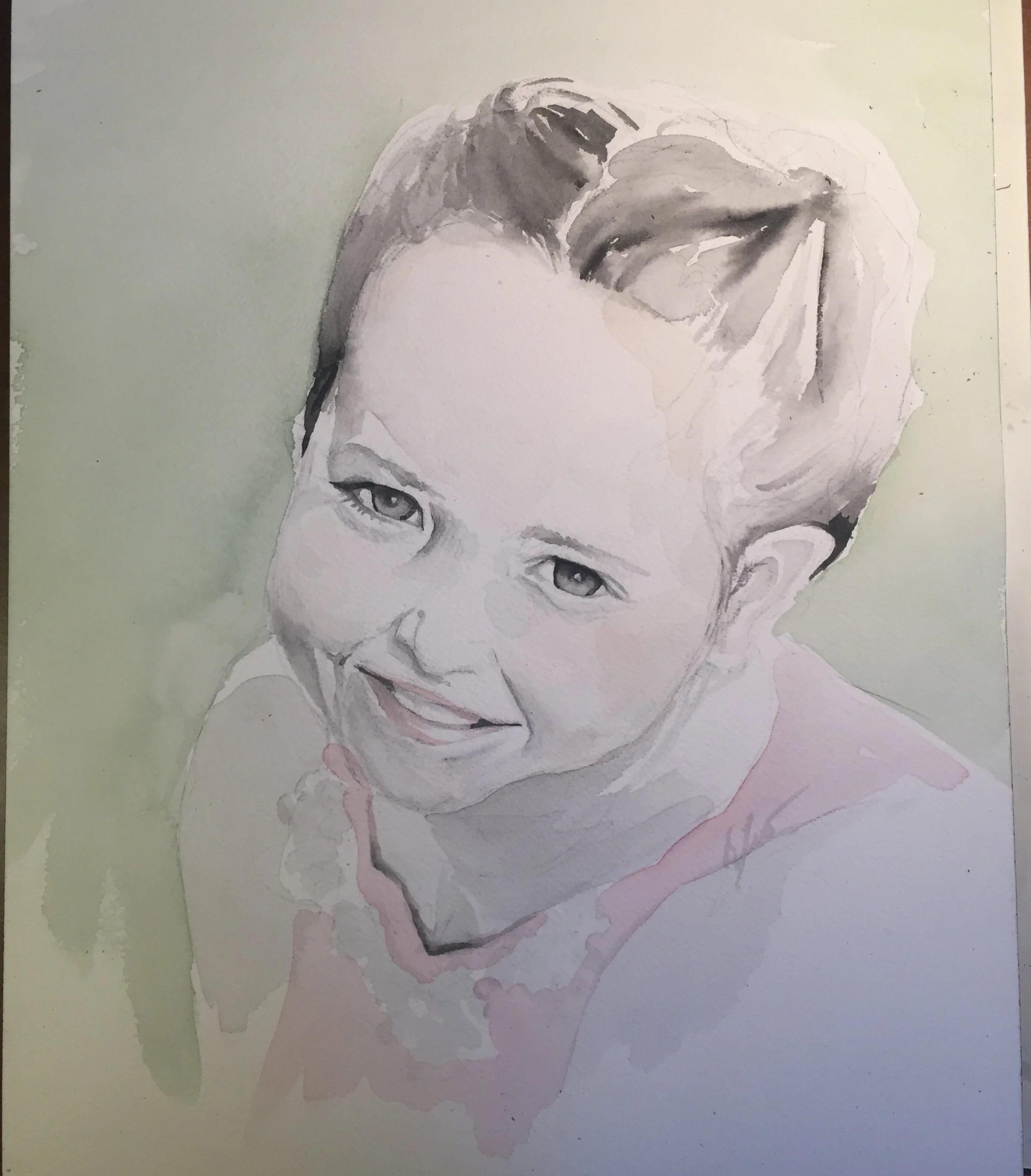 I went to the museum with my granddaughter