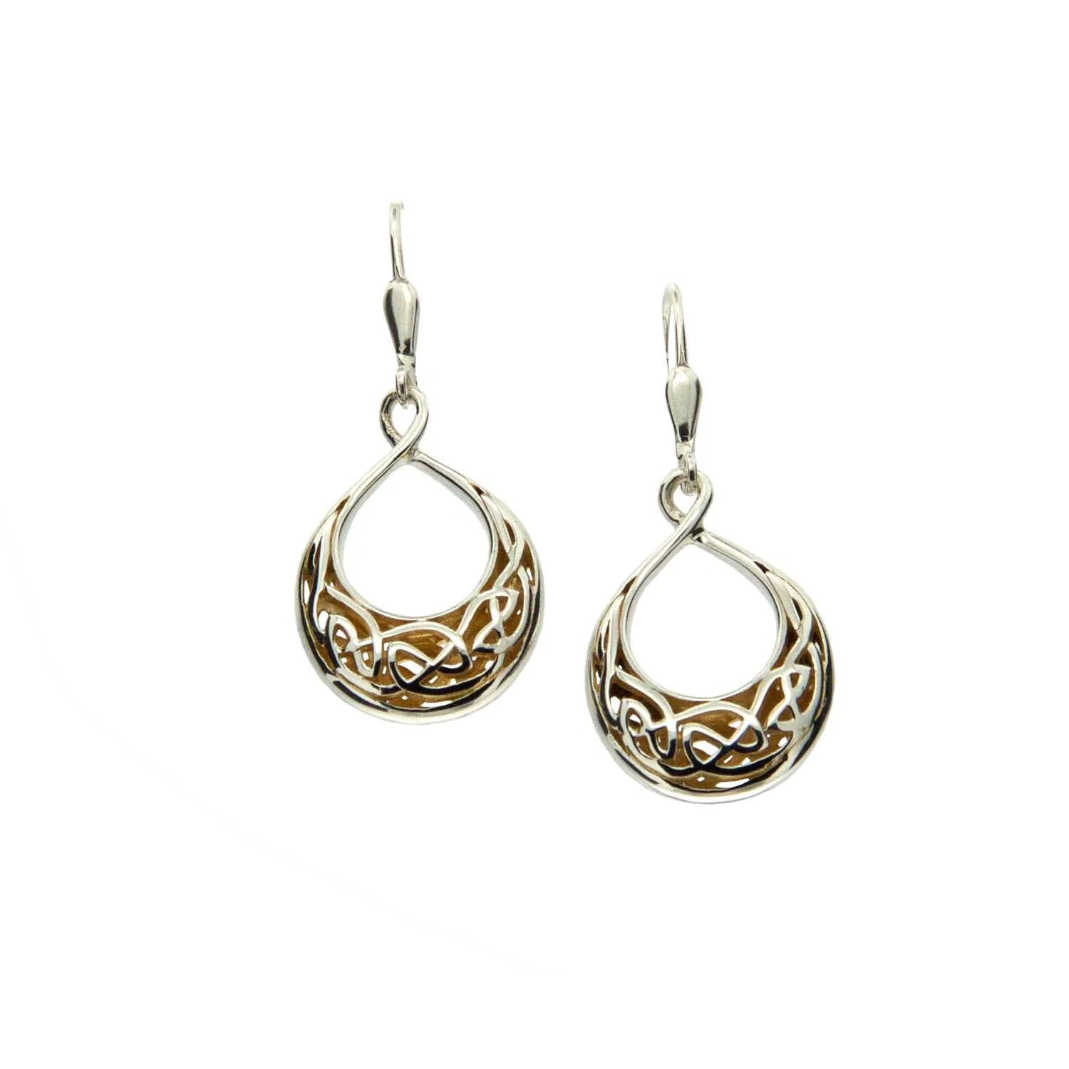 Celtic Window to the Soul Teardrop  Earrings