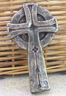 Glendalough Celtic Cross by The Wild Goose Studio