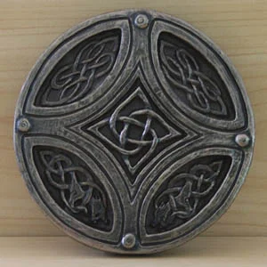 Celtic Circle &amp; Cross Bronze Wall Plaque