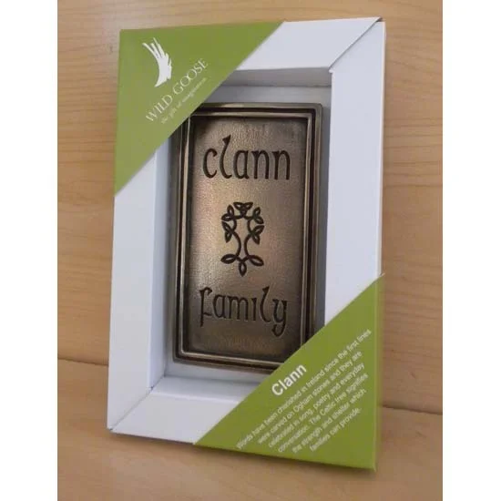 Clann Bronze Wall Plaque