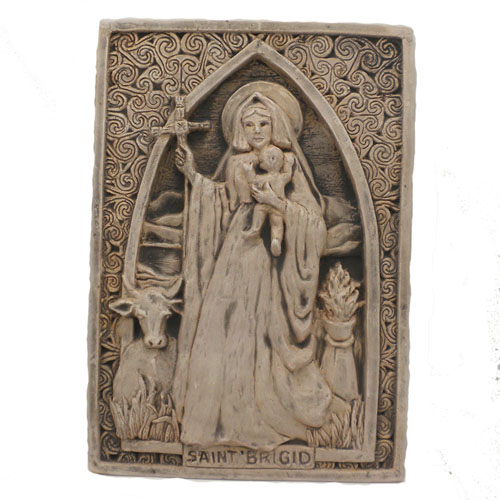 Saint Brigid Plaque by McHarp