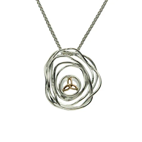Cradle of Life Pendant with Trinity Knot