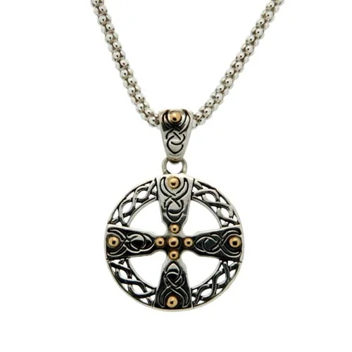 Celtic Wheel Cross by Keith Jack