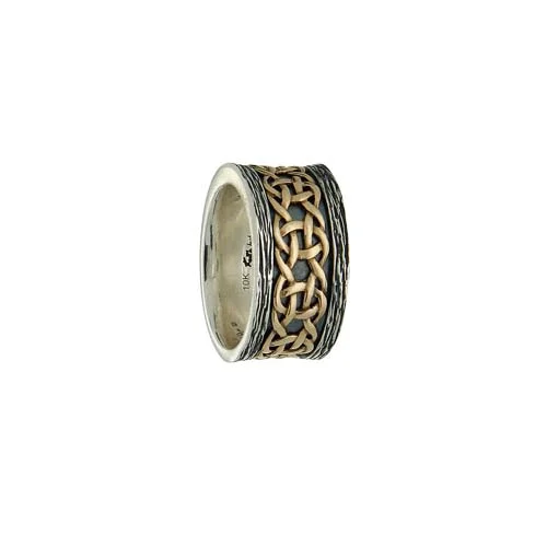 Scavaig Celtic Weave Ring by Keith Jack