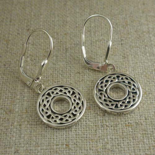 Celtic Knot Dangle Earrings