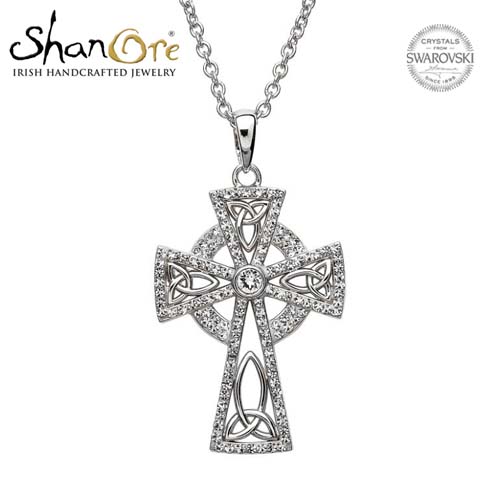 Trinity Knot Celtic Cross