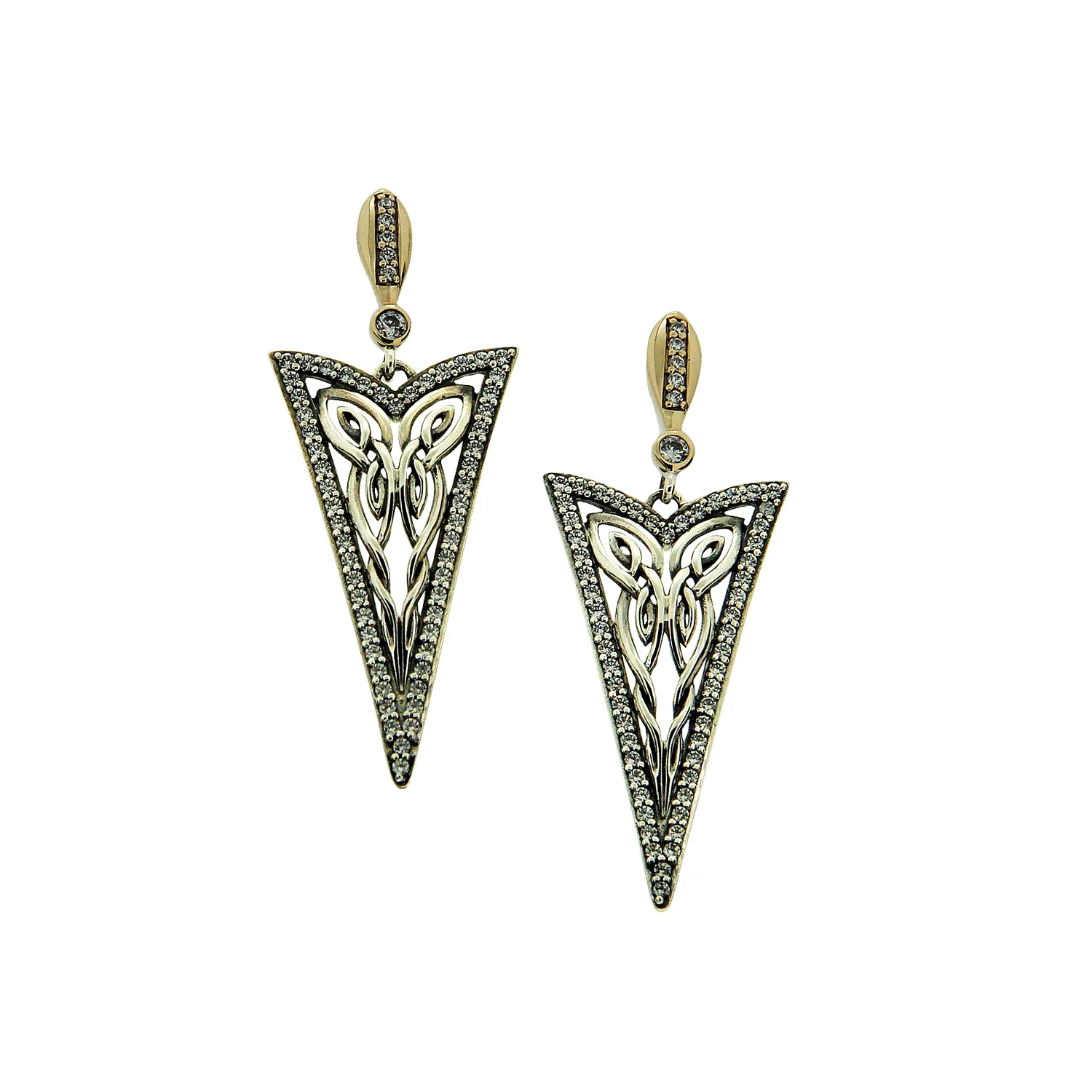 Celtic Butterfly Gateway Earrings