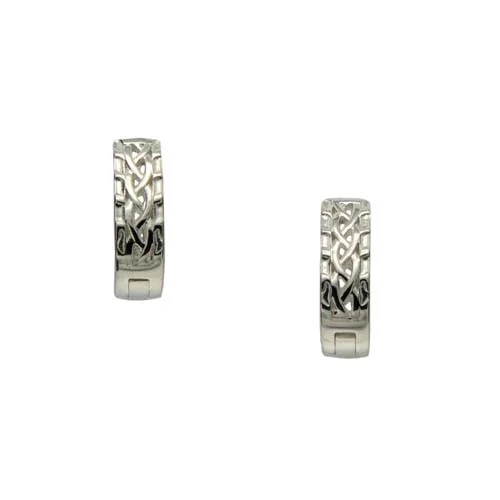 Window to the Soul Huggie Earrings by Keith Jack
