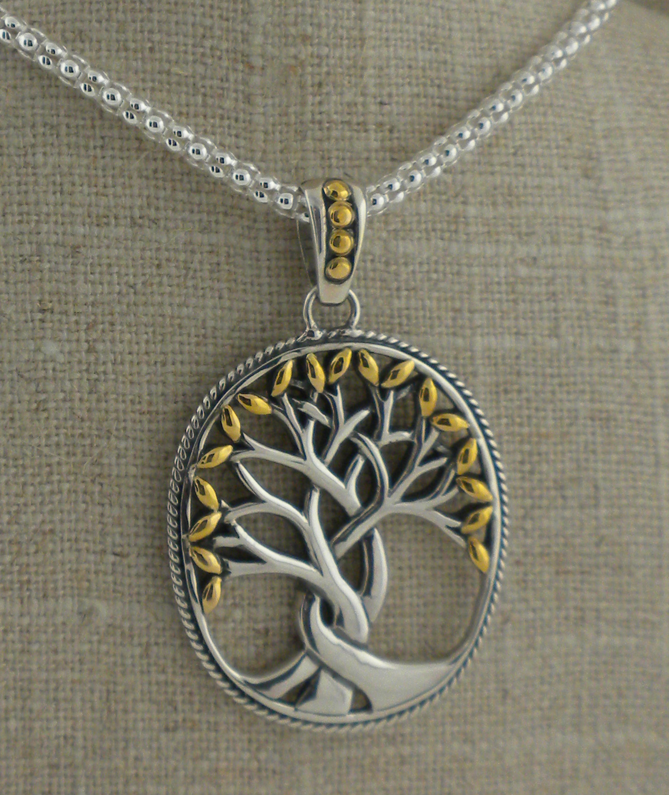 Celtic Tree of Life Pendant in Sterling Silver