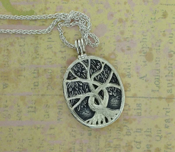 Sterling Silver Celtic Tree of Life Pendant