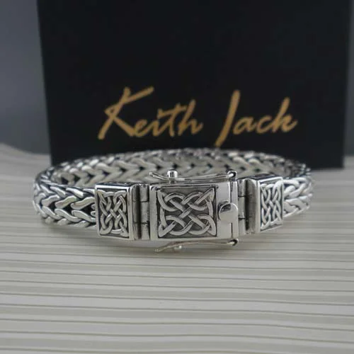 Celtic Knot Dragon Bracelet by Keith Jack