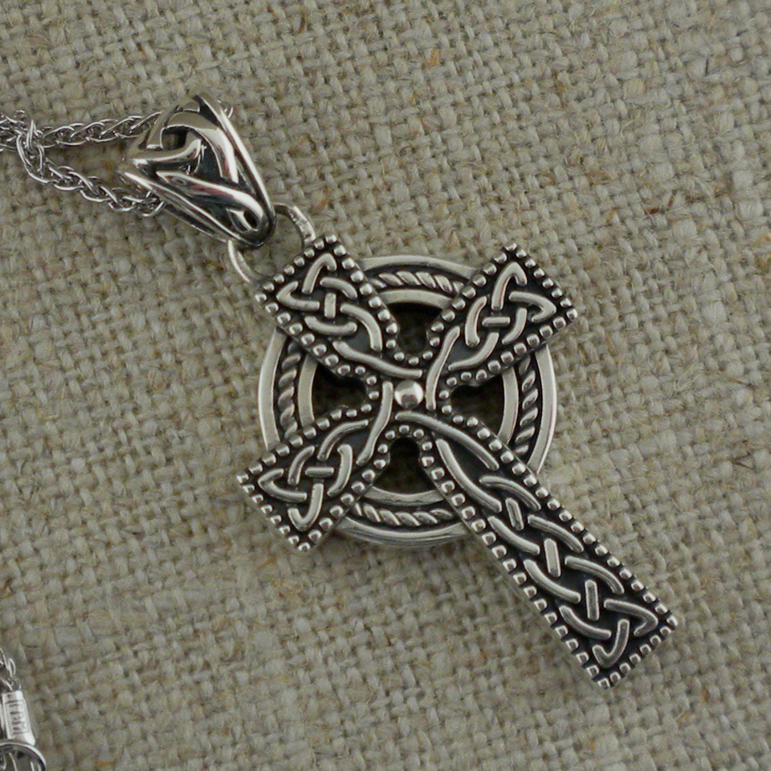 Sterling Silver Celtic Cross Made in Ireland