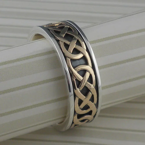 Celtic Eternity Knot Wedding Ring