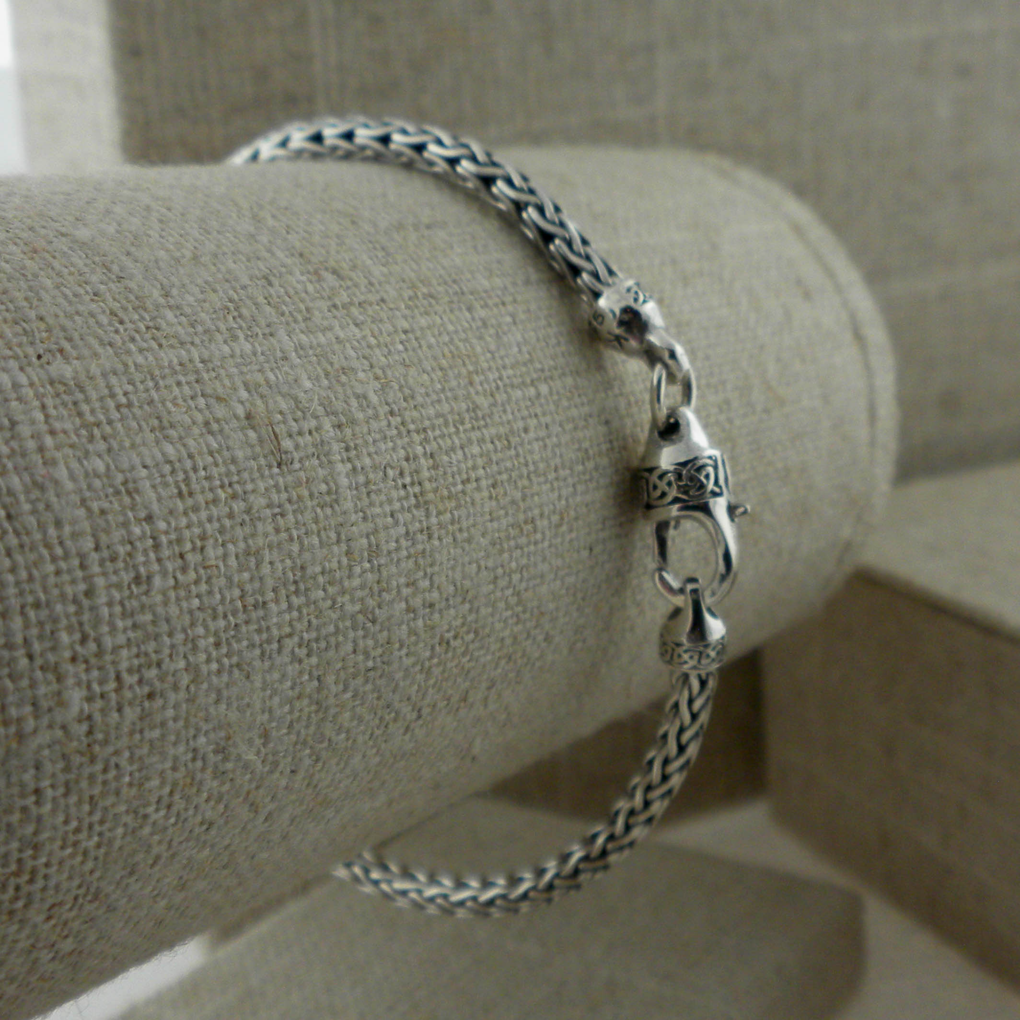 3 mm Celtic Dragon Weave Bracelet