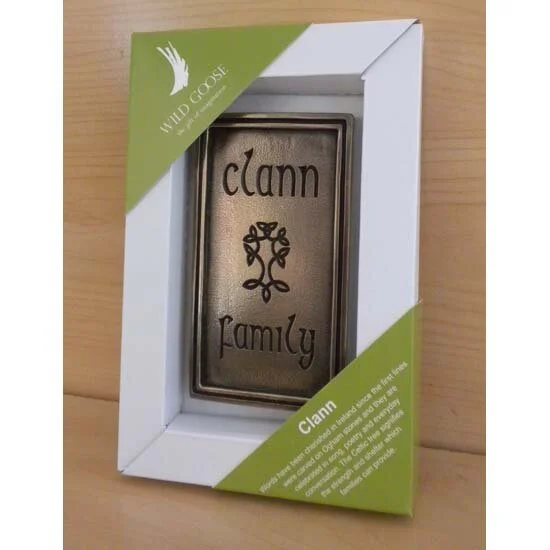 Clann Bronze Wall Plaque