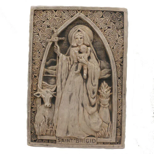 Saint Brigid Plaque by McHarp