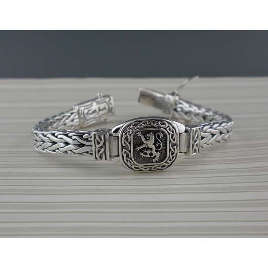 Scottish Rampant Hinged Bracelet