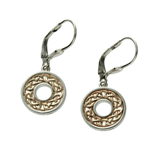 Celtic Knot Dangle Earrings