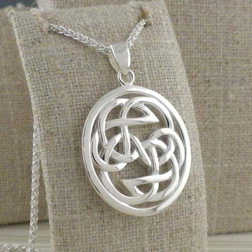Celtic Lewis Knot in Sterling Silver