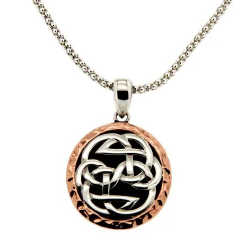 Rose Lewis Knot Pendant by Keith Jack