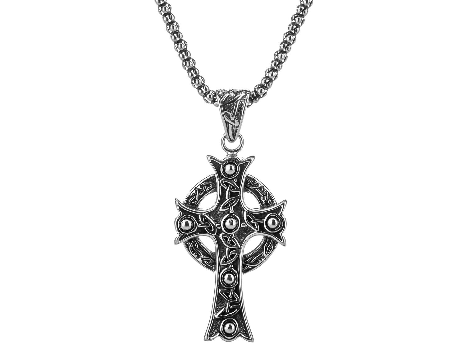 Sterling Silver Celtic Cross by Keith Jack