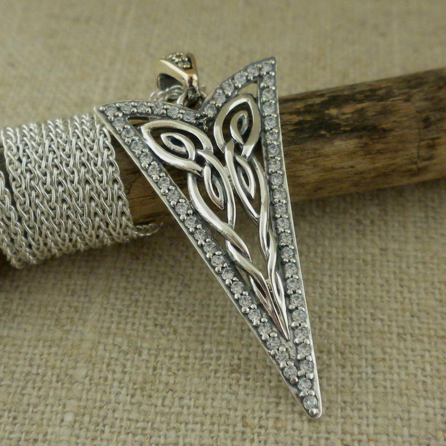 Small Celtic Butterfly Gateway Pendant