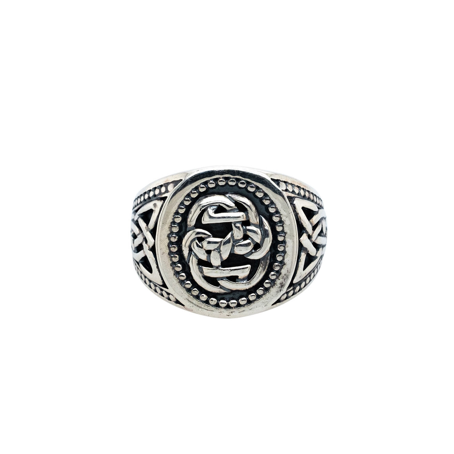 Celtic Path of Life Signet Ring