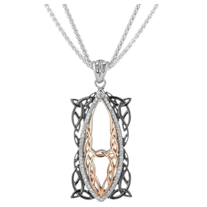Gateway Pendant with Celtic Knots Pendant