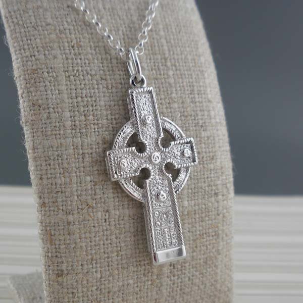 Sterling Silver Ahenny Celtic Cross