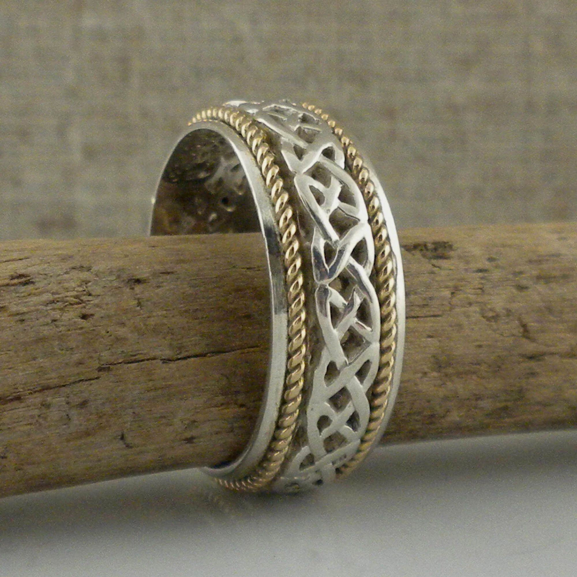 Celtic Love Knot  Wedding Ring