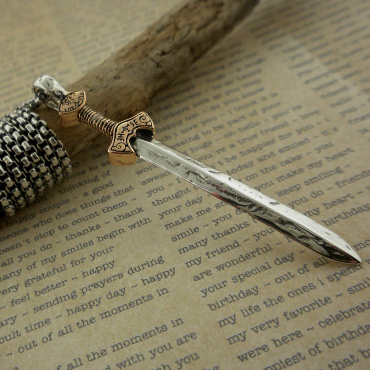 Keith Jack Petrichor Viking Sword Pendant (Copy)