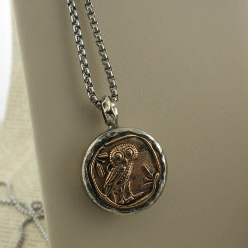 Petrichor Ancient Coin Pendant by Keith Jack