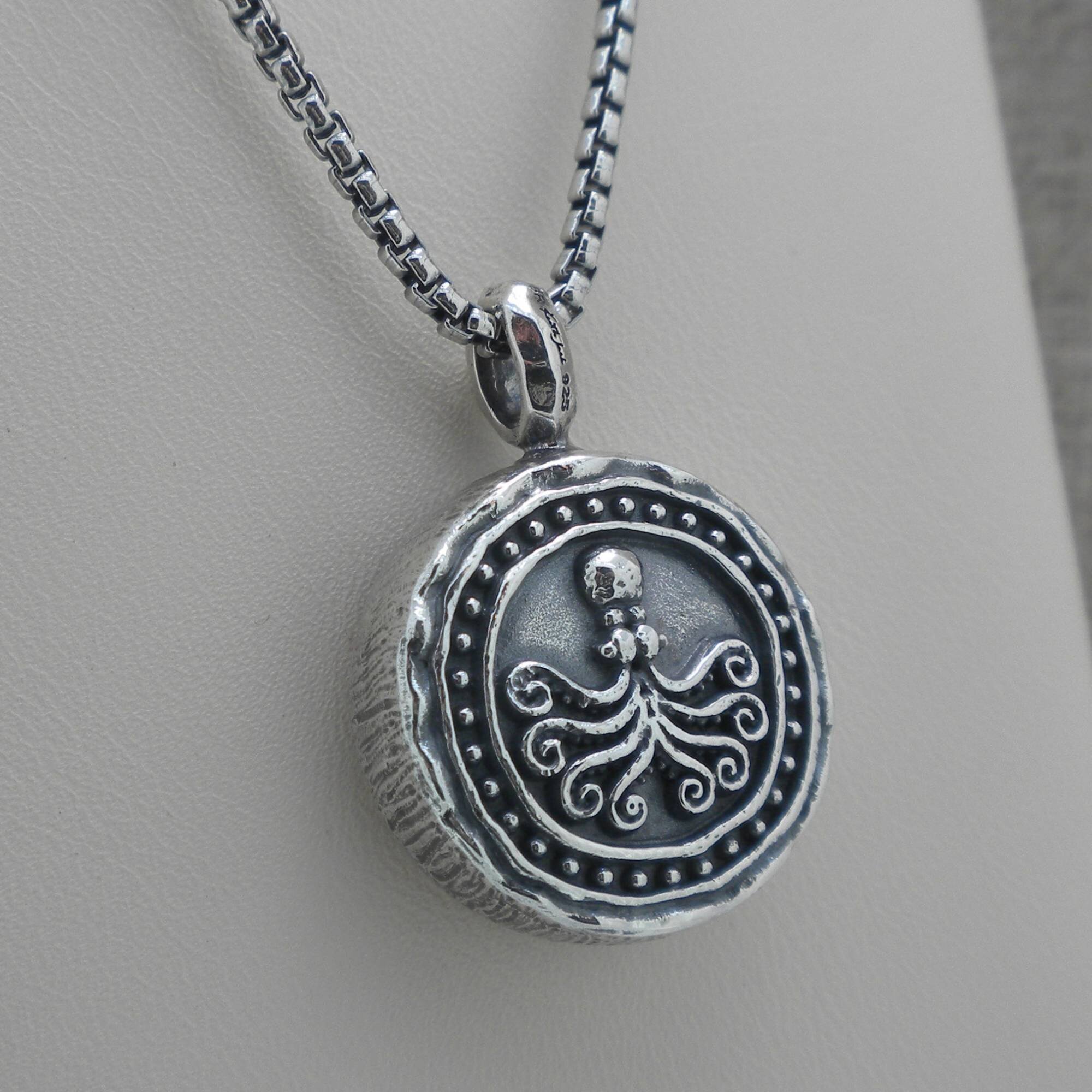 Bronze and Sterling Silver Creative Freedom Ancient Coin Pendant —  Basil-Ltd: Irish & Celtic