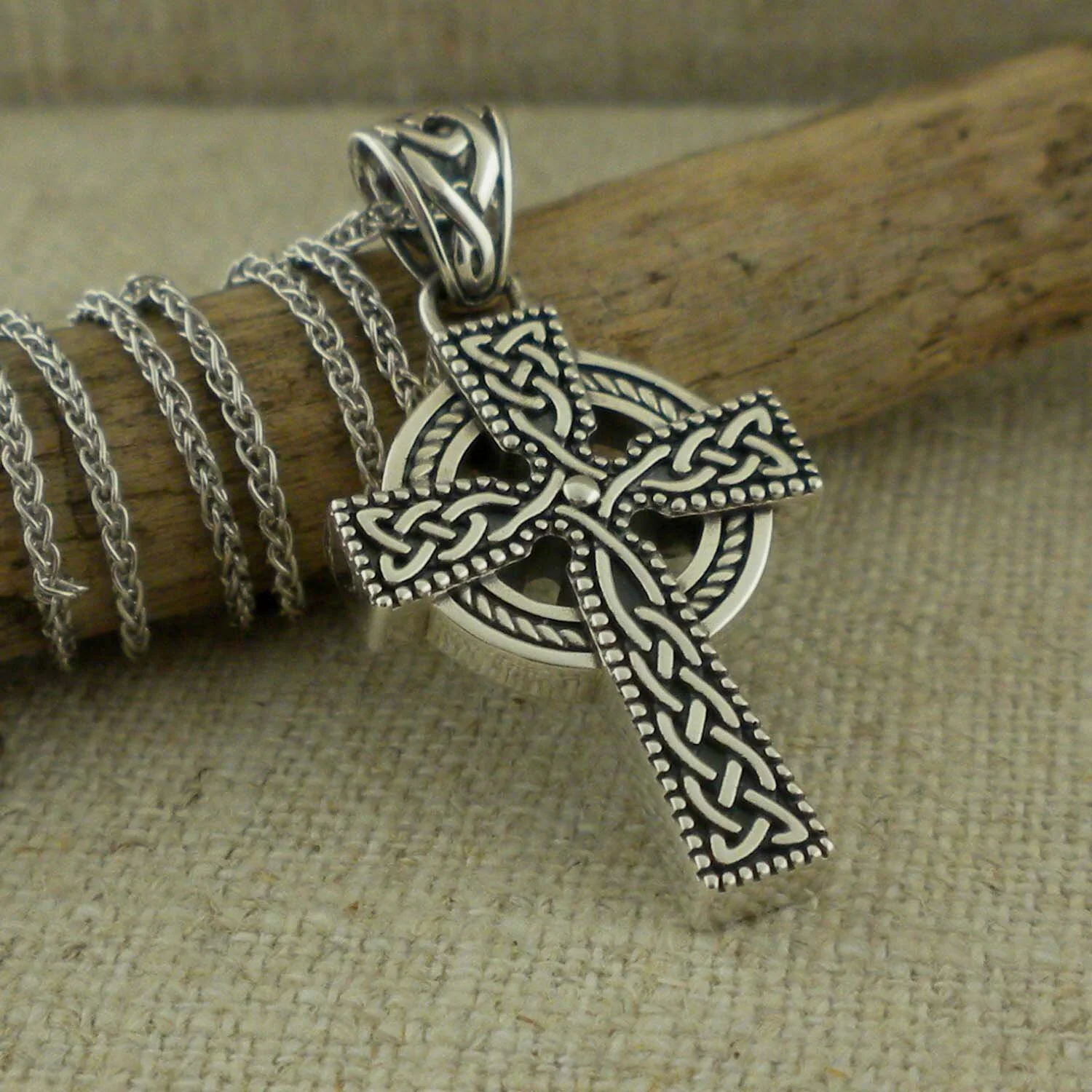 Sterling Silver Celtic Cross Made in Ireland