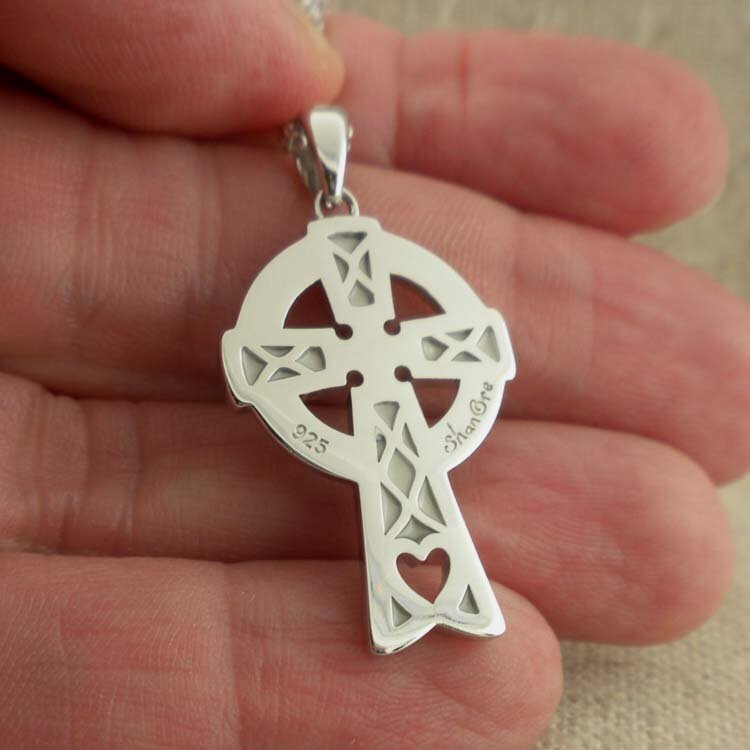 Back of Celtic Cross